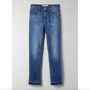 Aritzia Denim Forum Nico Mid Crop